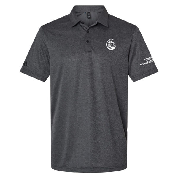 TEAM THEEGALA - PREMIUM ADIDAS POLO - CARBON BLACK - $9R2XG8$ Thumbnail