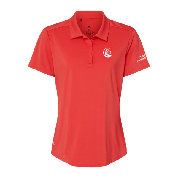 TEAM THEEGALA - PREMIUM ADIDAS WOMEN'S POLO - CORAL - $AMGT46$ Thumbnail
