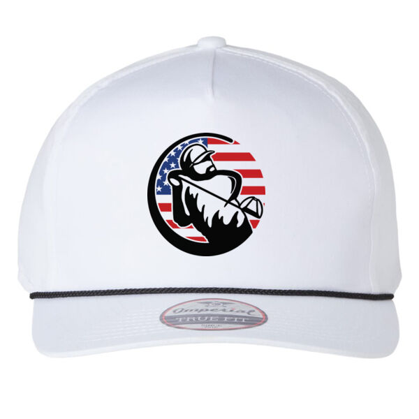 USA - TEAM THEEGALA - IMPERIAL ROPE HAT - WHITE - $1SNQBK$ Thumbnail
