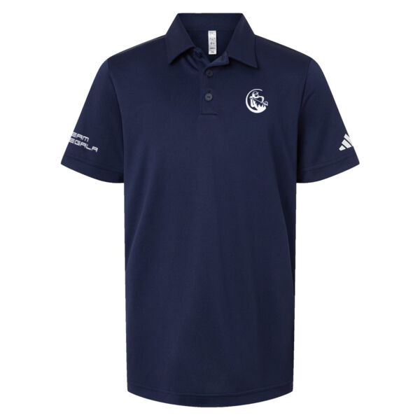 TEAM THEEGALA - PREMIUM YOUTH ADIDAS POLO - NAVY - $NX73YE$ Thumbnail